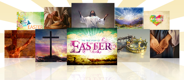Easter Biblical PowerPoint Slides for churches